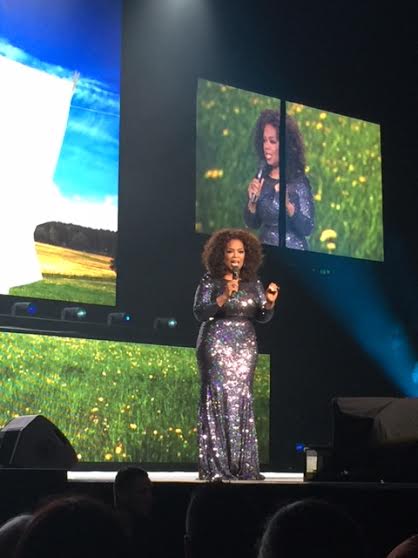 An intimate evening with Oprah